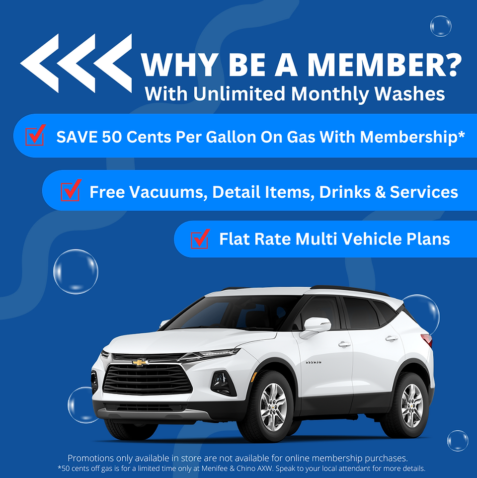 Monthly Car Wash Membership